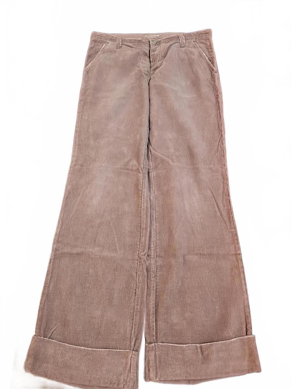 Paper Denim & Cloth Corduroy Cuffed FallWinter Pants Bootcut Brown Size 30